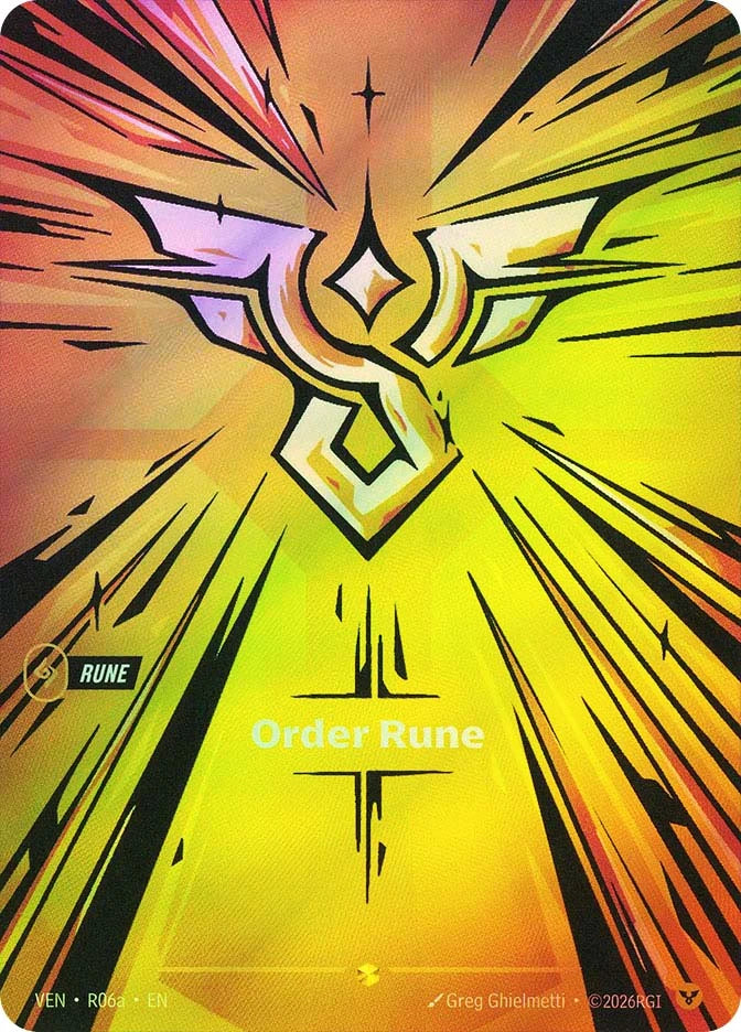 Order Rune (R06a) - Vendetta (VEN)