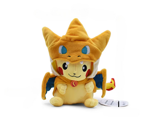 Pokemon Pikachu Mega Charizard Y Cosplay Plush Ver A Asia Exclusive