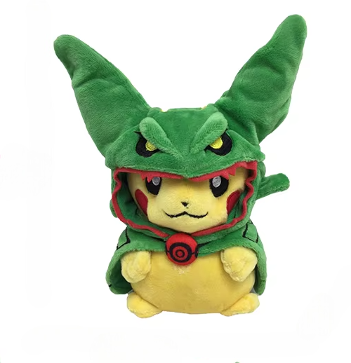 Pokemon Pikachu Rayquaza Cosplay Plush Asia Exclusive