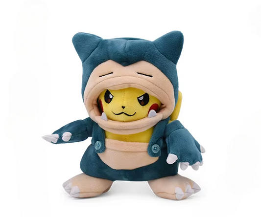 Pokemon Pikachu Snorlax Cosplay Plush Asia Exclusive