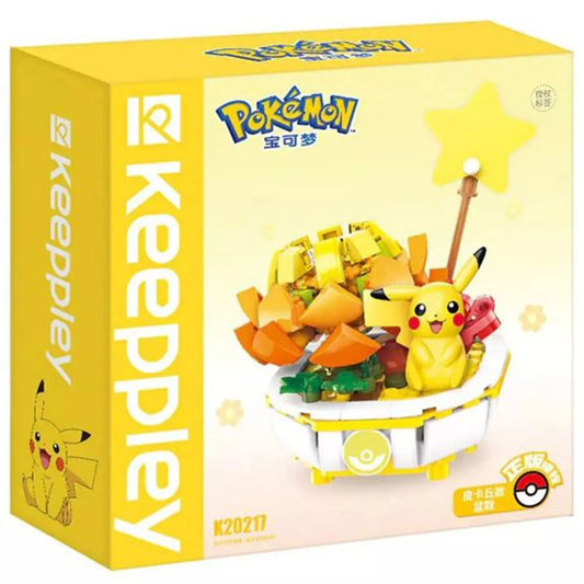 Keeppley Pokemon Pikachu Bonsai Building Block Set