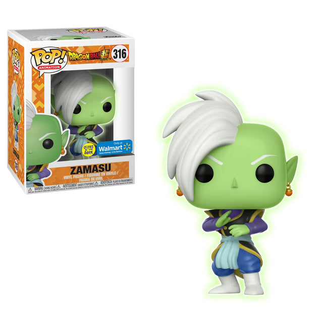 Funko Pop #316 Dragon Ball Super GITD Walmart Exclusive Zamasu