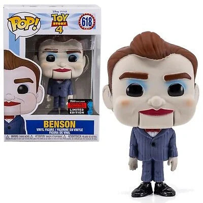 Funko Pop #618 Disney Toy Story 4 Benson 2019 Fall Convention Exclusive (Shared Sticker)