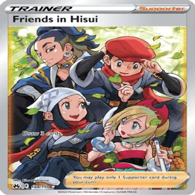 Friends in Hisui (Full Art) - Crown Zenith