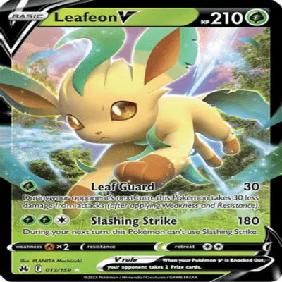 Leafeon V - Crown Zenith