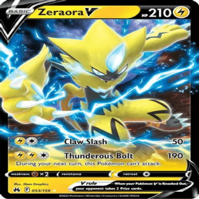 Zeraora V - Crown Zenith