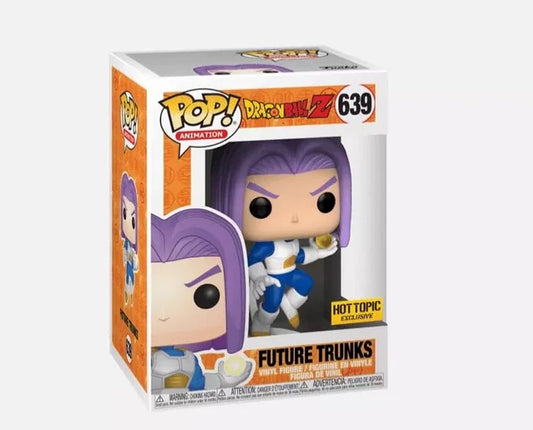 Funko Pop #639 Dragon Ball Z Future Trunks Hot Topic Exclusive