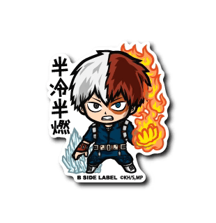 My Hero Academia Shoto Todoroki B-Side Label Sticker