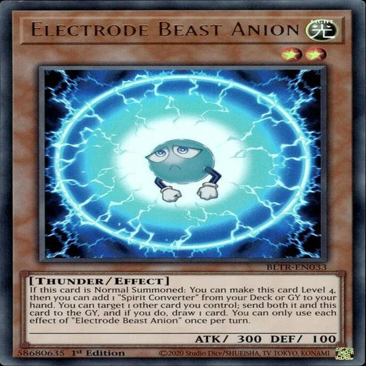 Electrode Beast Anion - Battles of Legend: Terminal Revenge (BLTR)