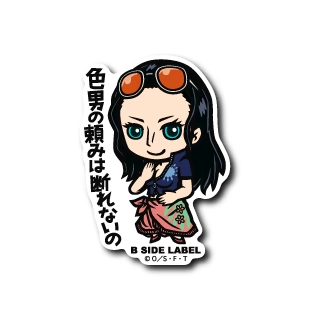 One Piece Robin B-Side Label Sticker