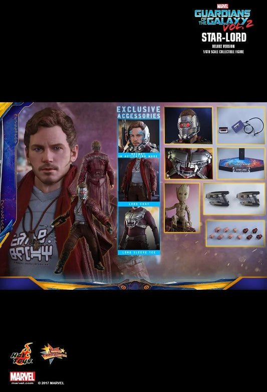 Hot Toys 1/6 GOTG Vol.2 Star-Lord Deluxe