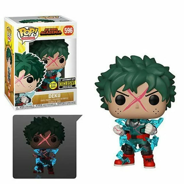 Funko Pop #596 My Hero Academia Deku GITD Entertainment Earth Exclusive