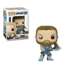 Funko Pop #452 Marvel Avengers Endgame Thor GITD GameStop Exclusive